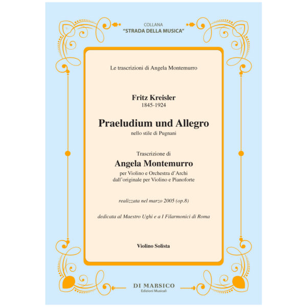 Kreisler - Montemurro - Praeludium und Allegro - Violino Solista